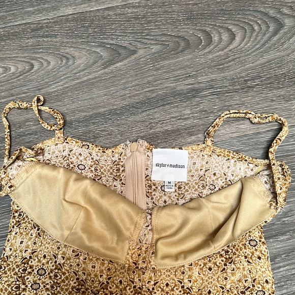 Yellow S+M Mini Dress - Picture 2 of 6